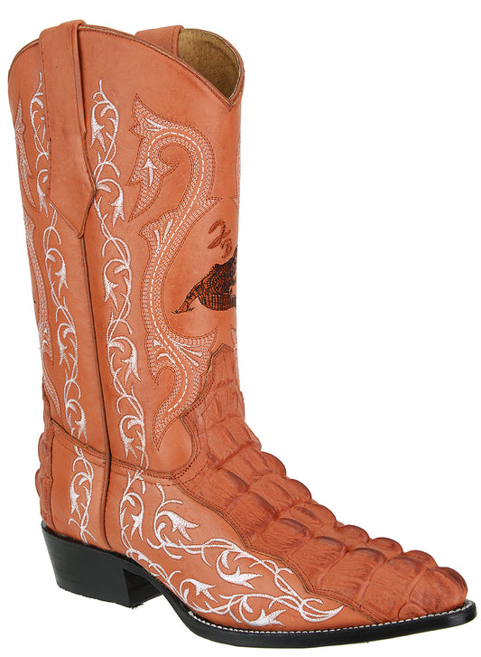 Bota Vaquera Grabado color cognac ID: 340105