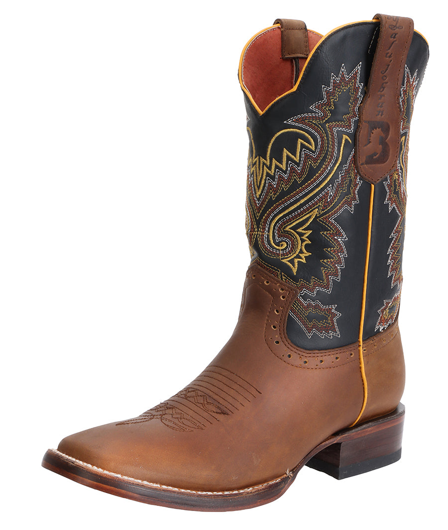 Bota Rodeo con Ringle color Tan ID: 340067