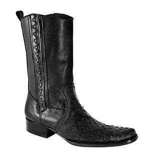 Bota Rodeo tejida color negro ID: 340019