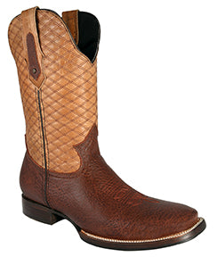 Bota Rodeo Grabado color café ID: 340033