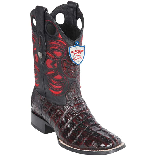 Botas de Cocodrilo Caiman Cola Horma Amplia WW-28240118