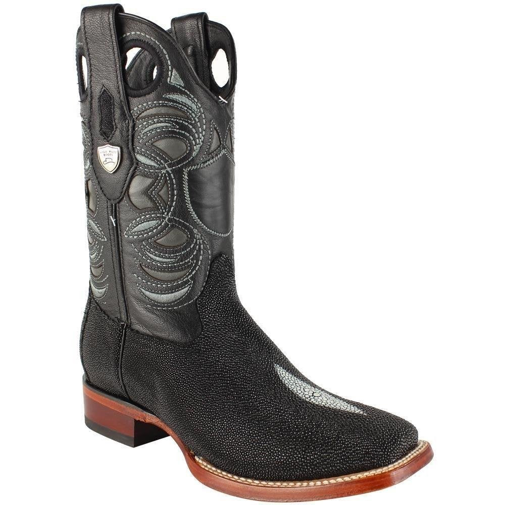 Botas de Mantarraya Perla Sencilla Horma Ancha WW-28241205