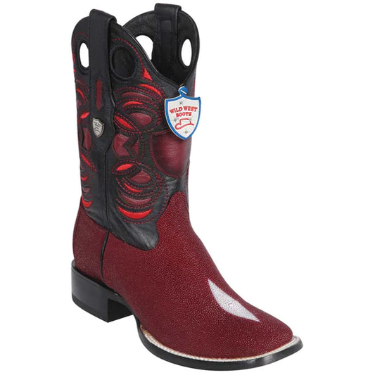 Botas de Mantarraya Perla Sencilla Horma Ancha WW-28241206