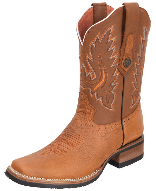 Bota Rodeo con Ringle color Tan ID: 340056